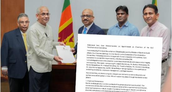 'Restore Pride and Performance of SLC': Eran